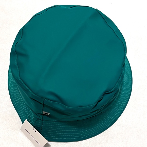 Zara Water Repellent Bucket Hat Size Medium Green - Picture 3 of 10